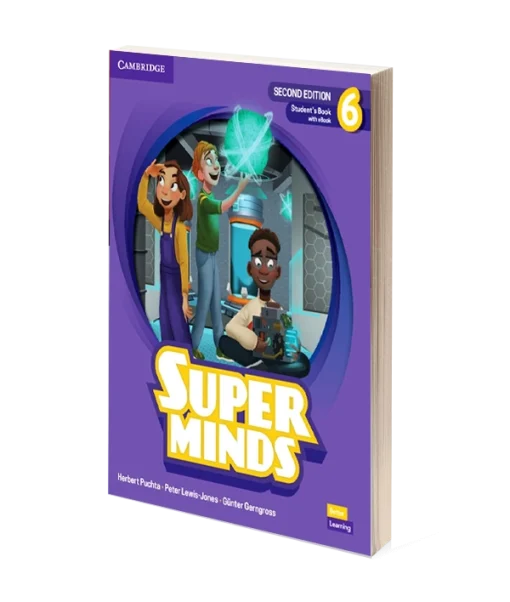 کتاب Super Minds 6 سوپر مایندز شش ویرایش دوم