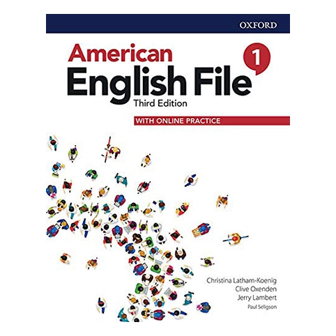 کتاب American english file 1 3rd امریکن انگلیش فایل یک «ویرایش سوم»