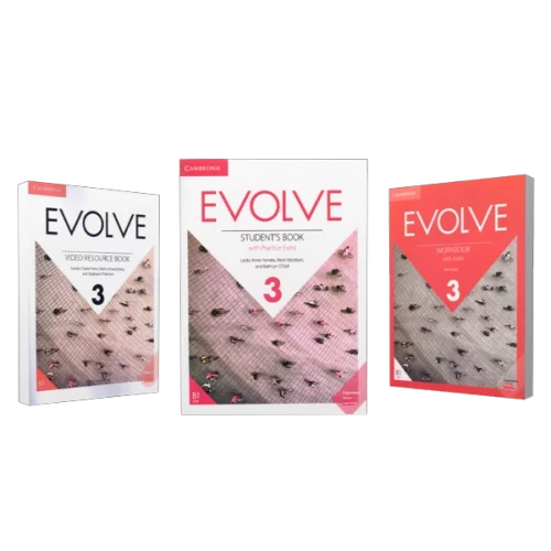 مجموعه کتابهای آموزش زبان انگلیسی ایوالو سه Evolve 3