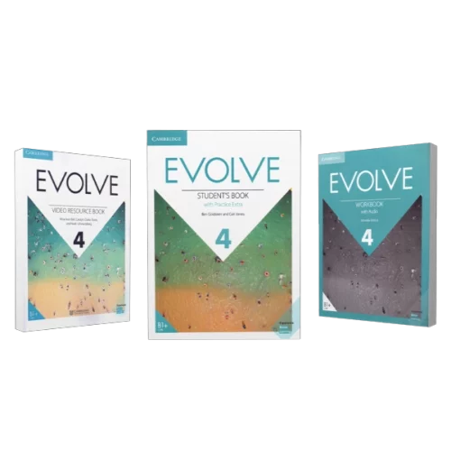 مجموعه کتابهای آموزش زبان انگلیسی ایوالو چهار Evolve 4