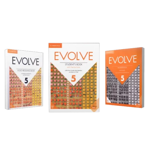 مجموعه کتابهای آموزش زبان انگلیسی ایوالو پنج Evolve 5