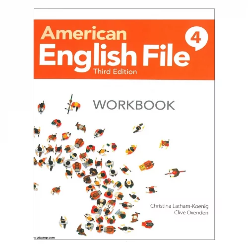 کتاب American english file 4 3rd امریکن انگلیش فایل چهار «ویرایش سوم» 