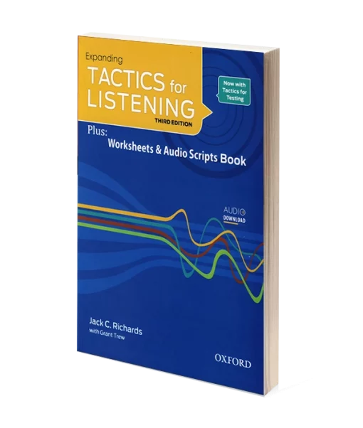 کتاب Tactics for Listening Expanding 3rd تکتیس فور لیسنینگ اکسپندینگ