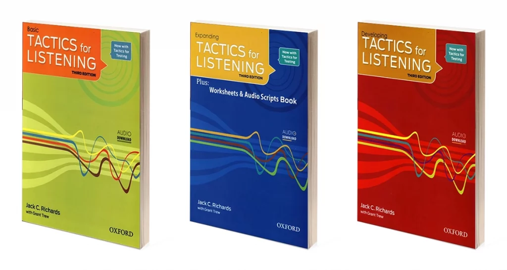 مجموعه کتاب های Tactics for Listening ( تکتیس فور لیسنینگ)