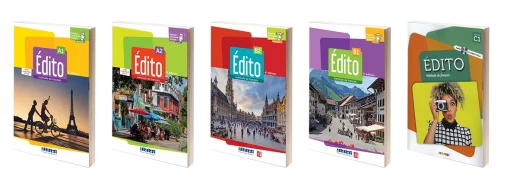 مجموعه کتابهای آموزش زبان فرانسه Édito