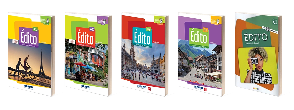 مجموعه کتابهای آموزش زبان فرانسه Édito