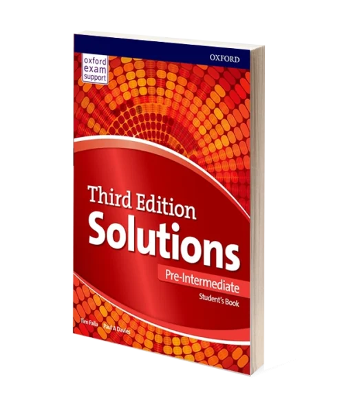 کتاب Solutions Pre-Intermediate 3rd سولوشنز پری اینترمدیت ویرایش سوم 