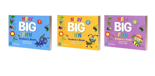 مجموعه کتاب های آموزش زبان انگلیسی به کودکان New Big Fun نیو بیگ فان
