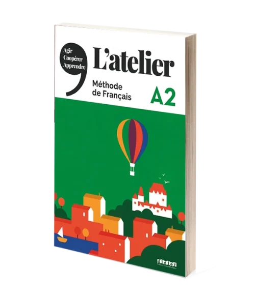 کتاب آموزش زبان فرانسه L’atelier niv A2 (لاتلیر نیو آ دو)