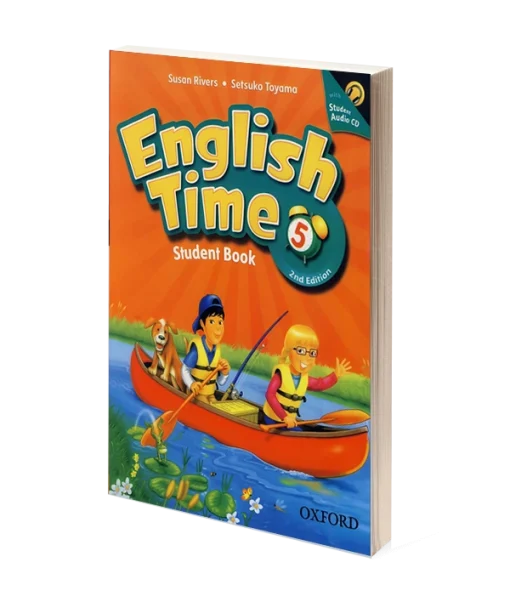 کتاب آموزش زبان انگلیسی به کودکان English Time 5 انگلیش تایم پنج
