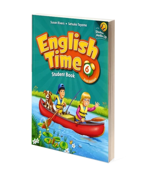 کتاب آموزش زبان انگلیسی به کودکان English Time 6 انگلیش تایم شش